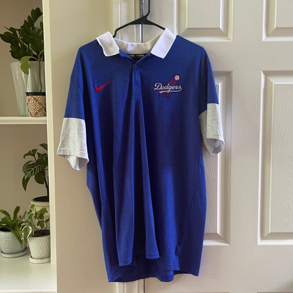 Nike LA dodgers polo